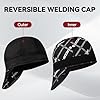 ARCCAPTAIN Reversible Welding Cap 8-Panel 10oz Fireproof Cotton (Size 7 1/4)