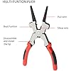 8" MIG Welding Pliers with Insulated Handle | Multifunction Carbon Steel