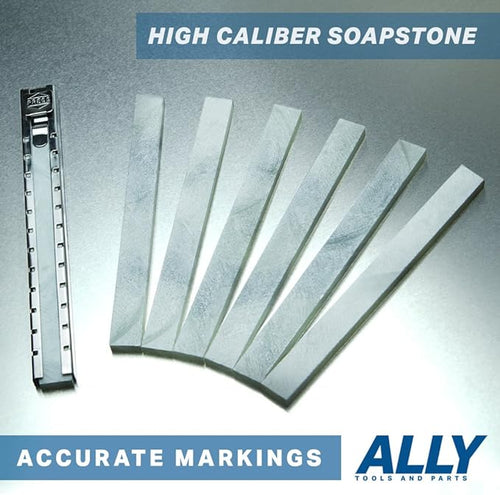 ALLY Tools Flat Soapstone Holder with 7 Soapstone Pens for Welding