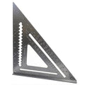ALLWIN 12" Aluminum Rafter Square with Double-Sided Engraved Scales